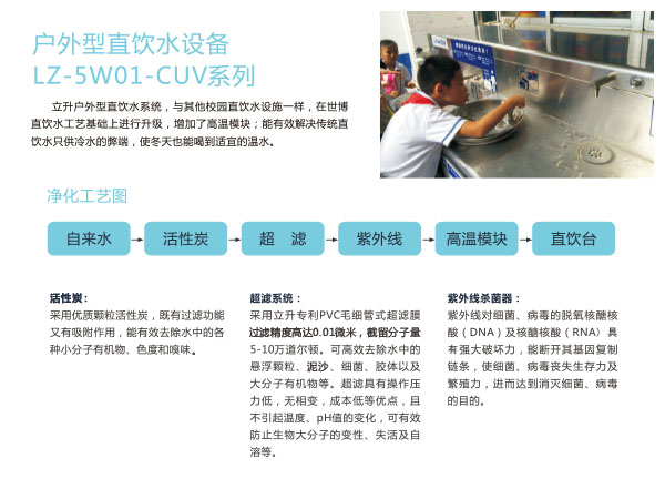Litree outdoor direct drinking water equipment